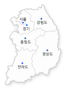 지역선택 지도